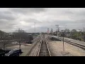 Metra Rock Island Cab Car Ride on Train From Joliet to Chicago