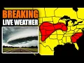Download Lagu 🔴LIVE - Severe Weather Coverage With Storm Chasers On The Ground - Live Weather Channel...