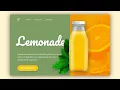 Build a Modern Split-Screen Product Website HTML CSS landing page tutorial for beginners
