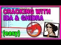 EASY Cracking and Reverse Engineering Using IDA and Ghidra Reverse Engineering Tutorial