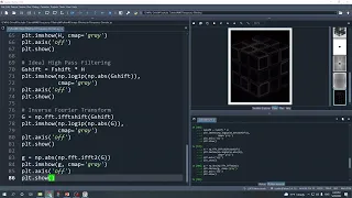Python Frequency Domain Filter Ideal Low and High Pass Filter in Python