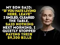 Download Lagu My Son Said “If You Hate Living With Us, Leave,”  — So I Stopped Paying Their $9,300 Bills