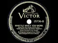 1938 HITS ARCHIVE: Whistle While You Work - ‘Snow White’ movie cast (Adriana Caselotti)