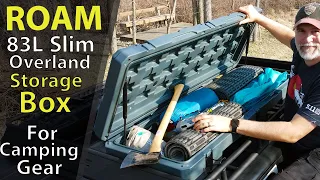 ROAM 83L Camping Cargo Box INSTALL and REVIEW