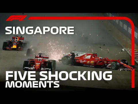 5 Shocking Moments From The Singapore Grand Prix