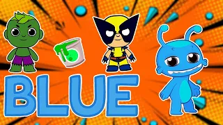 Groovy Turned BLUE! 💙 | Learning Colors for Kids | Groovy The Martian