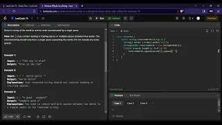 Java Mastery Reverse Words in a String LeetCode 151 Solution Optimal Algorithm Code Tutorial