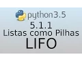 5 1 1 Lista como Pilhas - Estrutura de dados