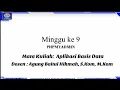 694 - Aplikasi Basis Data