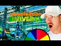 MYSTERY WHEEL Decides Which THEME PARK I Visit - Day 3