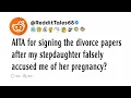 Download Lagu AITA for signing the divorce papers after my stepdaughter falsely accused me of her pregnancy?