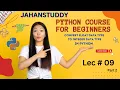 Lec 9 Part 2 Convert float data type to integer data type in python