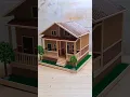 Lagu 🏡 Kerajinan miniatur rumah modern dari kardus dan stik es krim #diy #craft #miniature #diycrafts