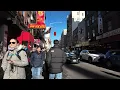 4K NYC Chinatown walking Doyers St to Pell St to Mott St Subscribe for more