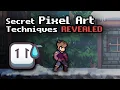 ILLEGAL Pixel-Art Techniques - Aseprite Krita Photoshop Pixel Art Tutorial