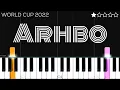 Download Lagu Arhbo featuring Ozuna \u0026 GIMS | FIFA World Cup 2022™ | EASY Piano Tutorial