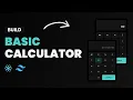 Build Your Own Basic Calculator using ReactJS and Tailwind CSS