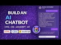 Build an AI Chatbot using Gemini API with HTML CSS JavaScript Step-by-Step Tutorial