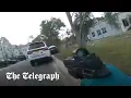 US police officer shoots at unarmed suspect after mistaking acorn drop for gunshot