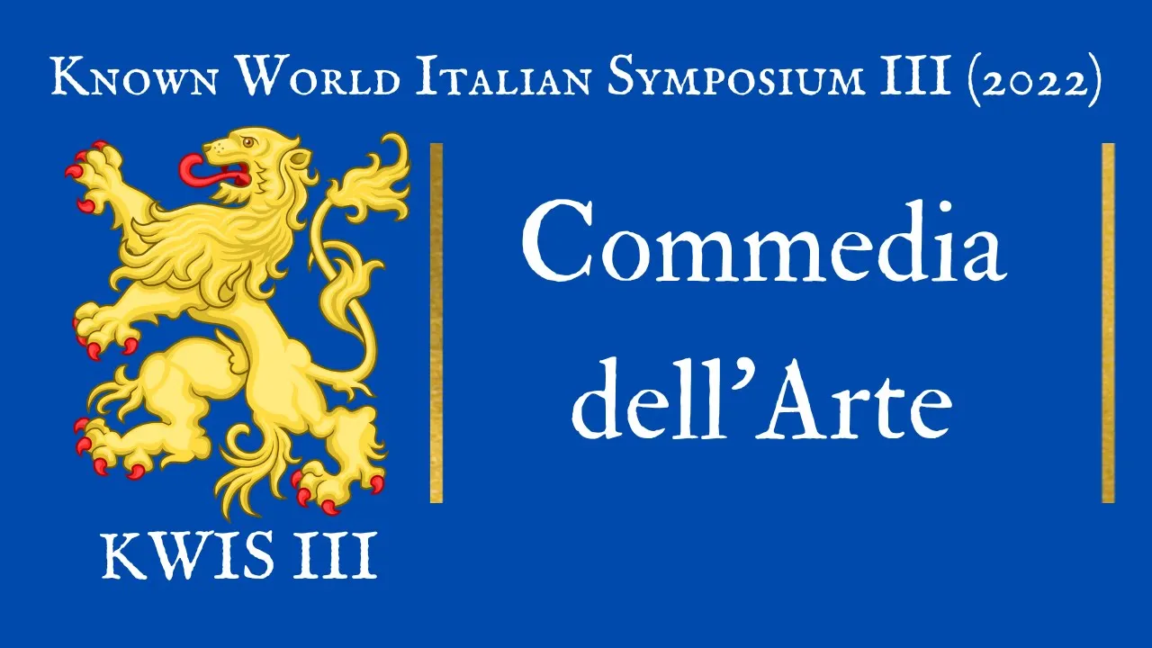 Commedia dell' Arte -KWIS III 2022