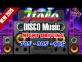 Lagu 👉Driving Music Italo Disco 🚗 NIGHT CITY LIGHTS Car Mix 80s 90s Eurobeat Megamix Night Drive 2025