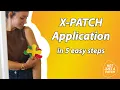 How to apply X-Patch to protect your CGM sensor in 5 easy steps FreeStyle Libre Patches
