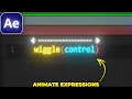 How to ANIMATE a WIGGLE EXPRESSION in After Effects