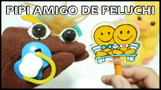 PELUCHI Y EL POLLITO AMARILLITO DE JUGUETE | videos divertidos para niños y niñas