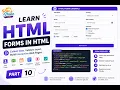 HTML 10 - FORMS IN HTML FORM VALIDATION IN HTML