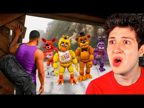 Video Thumbnail: PROTEGIENDO MI CASA de FIVE NIGHTS AT FREDDY´S en GTA 5! 🏡🐻 (Mods)