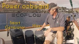 Power solutions for your boat | Ecoflow Smart Generator + Ecoflow Max