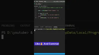 Check if a Number is Odd or Even in Python