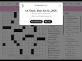 The Washington Post LA Times Crossword 2025