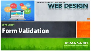 Web Design 19 Java Script Form Validation