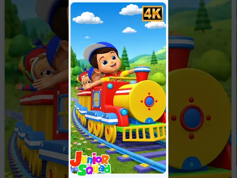 Música de Trem para Crianças #canção #Kids #educação #kids #music #trainsong