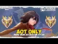 100 Jam Mobile Legends tapi Attack On Titan only