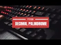 Coding Challenge in Python - Check Whether A Decimal Number Is A Palindrome