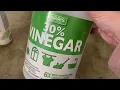 Honest Review Harris 30 Concentrate White Vinegar Cleaning Mold