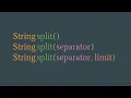 how to split string with in JavaScript How to split a string in JavaScript
