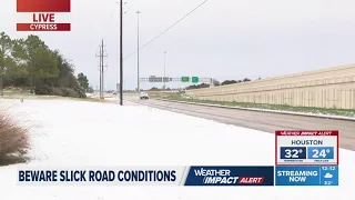 KHOU 11 team coverage: Tracking snow, weather, road conditions