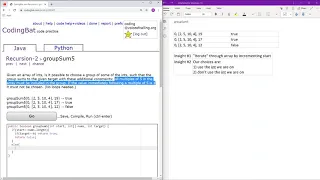 Recursion - 2 groupSum5 Java Solution Codingbat com