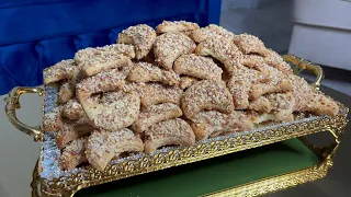 حلويات العيد 2025 ❤️القاطو لي لازم يكون حاضر في العيد🎉🎊سااااهل بنينة و تخرج كمية كبيرة🤤😵‍💫