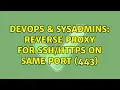 DevOps SysAdmins Reverse proxy for on same port 443