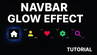 Animated Neon Corner Icons using HTML CSS Beautiful Glowing UI Design No JavaScript