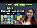 Contact Management System in Python Project Ultimate Python Course 2025