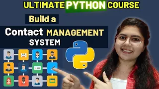 Contact Management System in Python Project Ultimate Python Course 2025