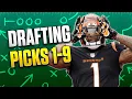 How to Draft From Picks 1 to 9 Dominate Your Fantasy Draft Fantasy Tips
