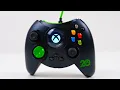 Hyperkin XBOX Duke Wired Controller 20 Years Special Limited Edition Unboxing - ASMR