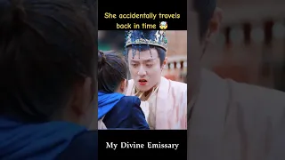 إنها تسافر بالصدفة عبر الزمن مبعوثي MyDivineEmissary LiZixuan ChenJingke Youku 