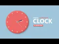 Javascript Clock CSS Claymorphism Working Analog Clock UI Design